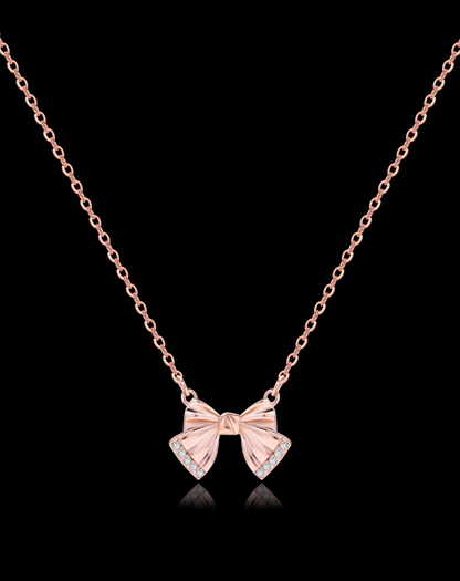 Grace Ribbon Necklace 00141