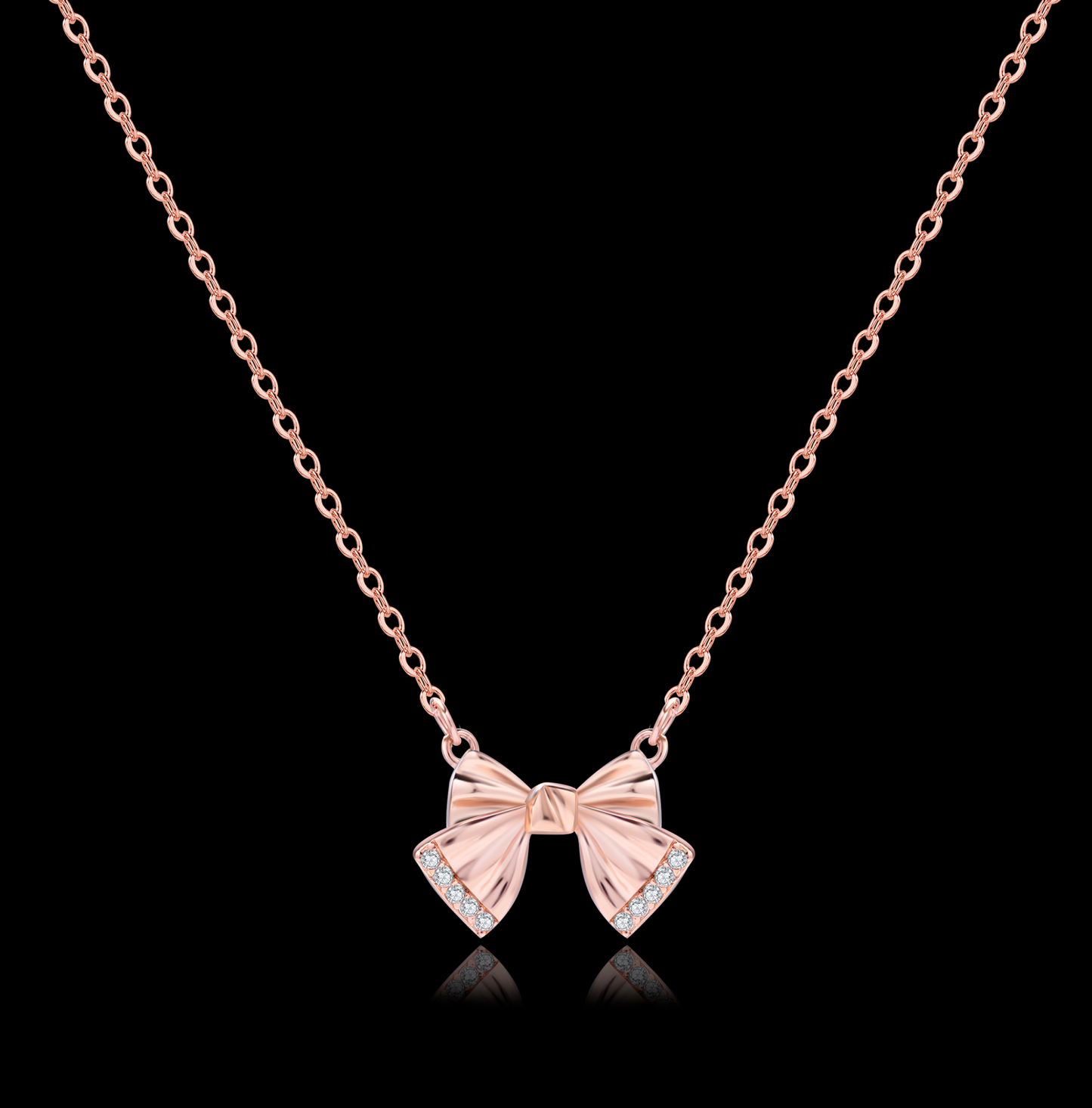Grace Ribbon Necklace 00141