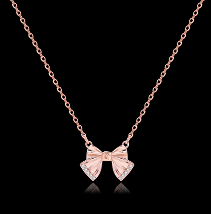 Grace Ribbon Necklace 00141