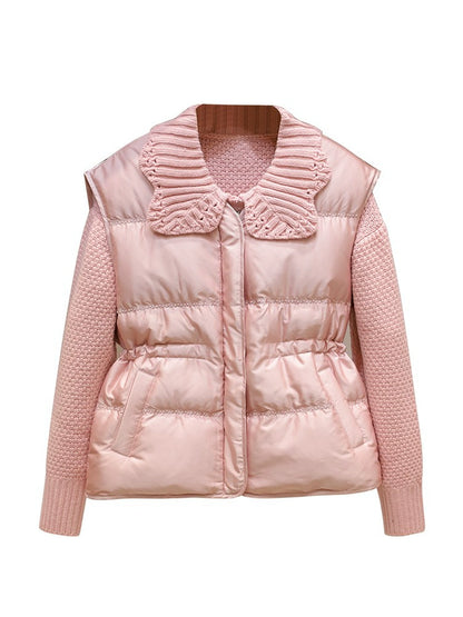 Waist-hugging Down Jacket Two-piece 00097