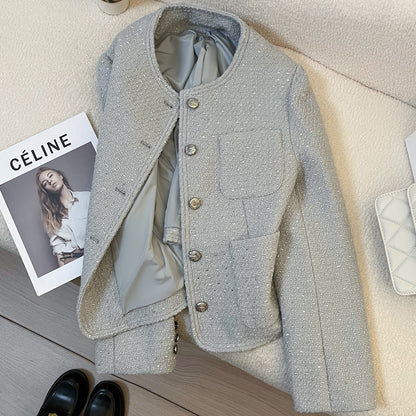 Silver Mist Tweed Jacket 00201