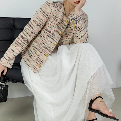 Sorbet Tweed Jacket 00323