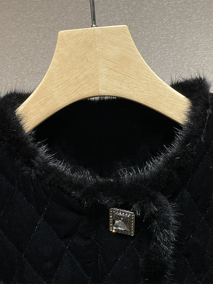 Bijou Botton Velvet Jacket 00017