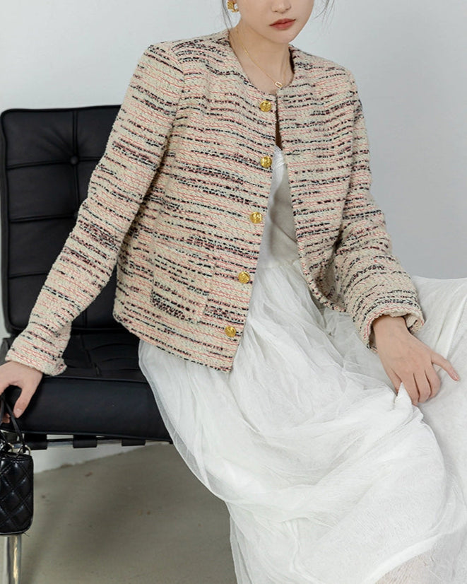 Sorbet Tweed Jacket 00323