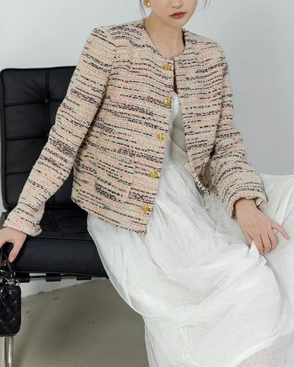 Sorbet Tweed Jacket 00323