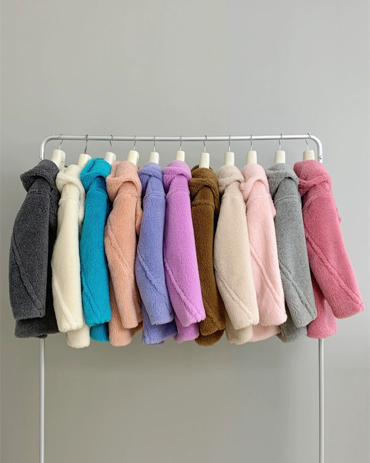 Cozy Teddy Shearling Coat 00518