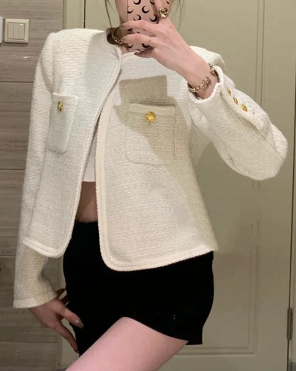 Luxe Tweed Blazer 00325