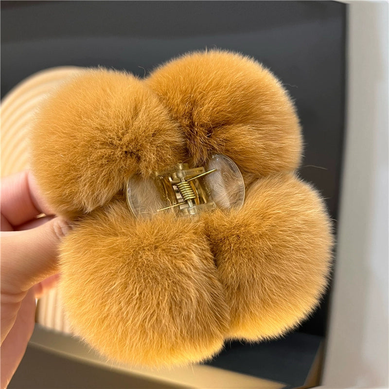 Fur Hair Clip 00126