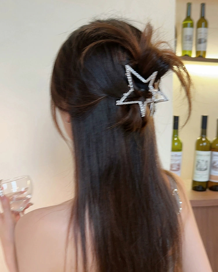 Star Crystal Hair Clip 00467