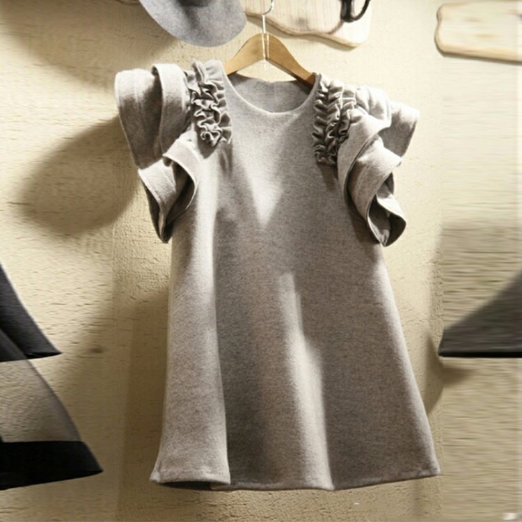Flutter Sleeve Top 00233