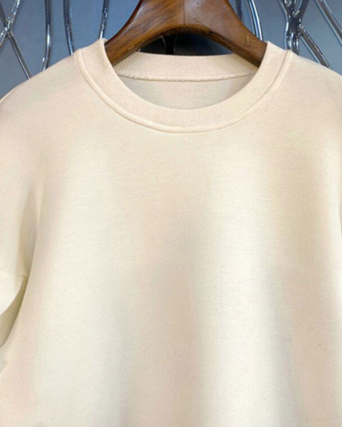 Ruffle Sleeve Sweatshirt 00439