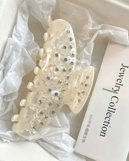 Crystal Shell Hair Clip 00434