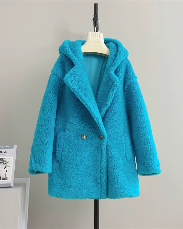 Cozy Teddy Shearling Coat 00518
