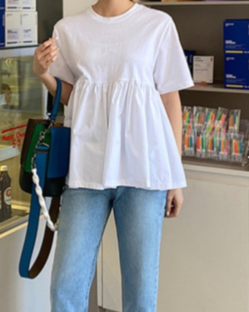 Peplum T-shirt 00229