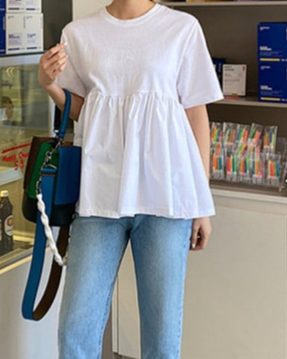 Peplum T-shirt 00229