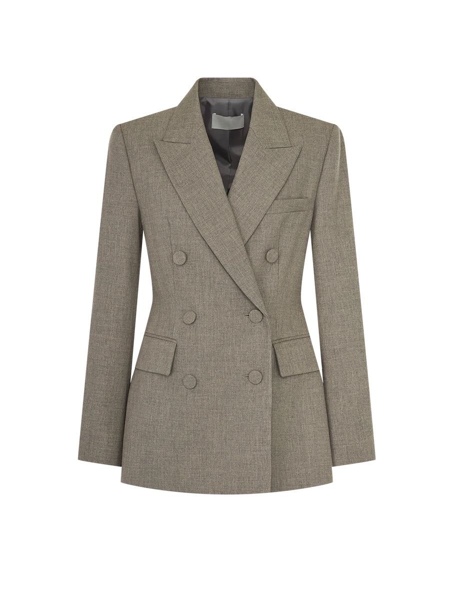 Classic Double-Breasted Blazer 00167