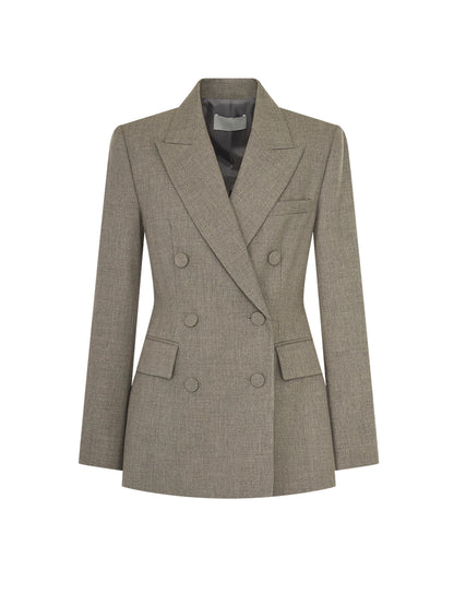 Classic Double-Breasted Blazer 00167