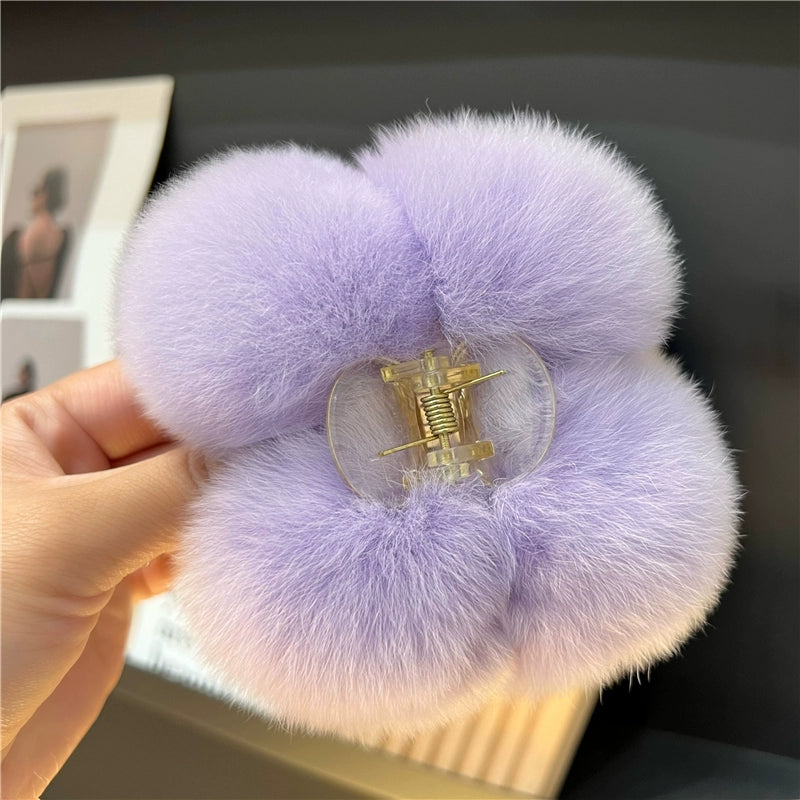 Fur Hair Clip 00126