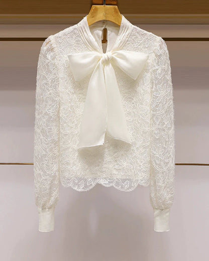 White Top with Big Bow 00025