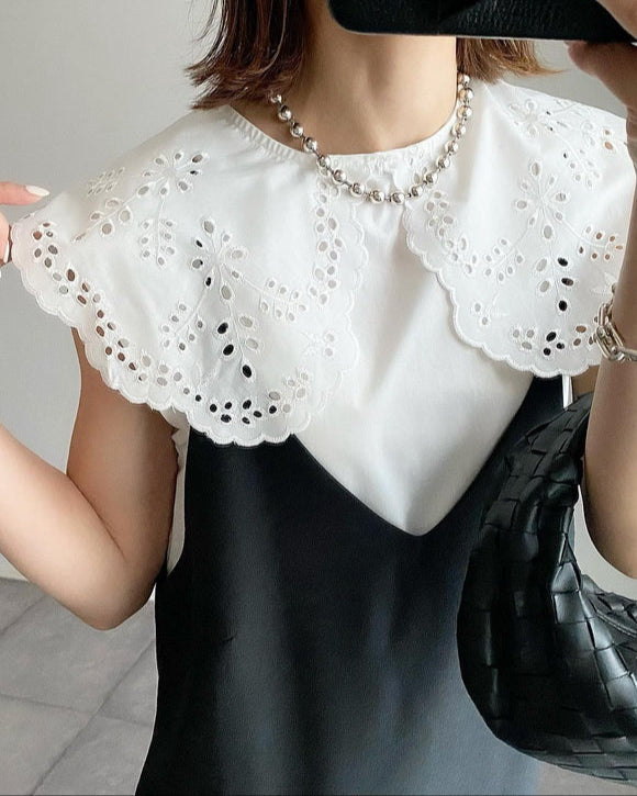 Scallop Grace Top 00245