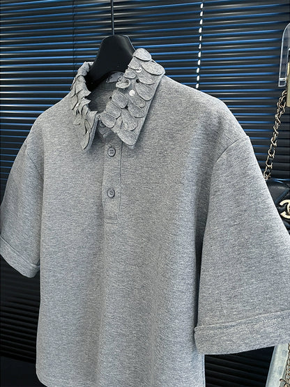 Gray Polo Shirt 00082