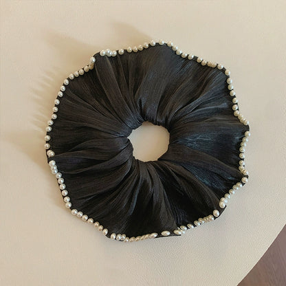 Pearl Veil Scrunchie 00381