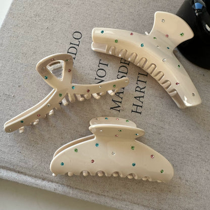 Crystal-Embellished Hair Clip 00131