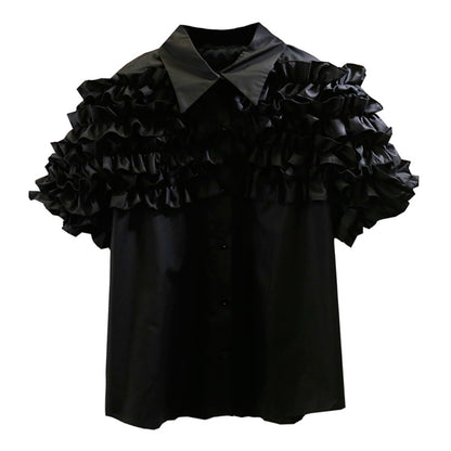 Airy Flounce Blouse 00244