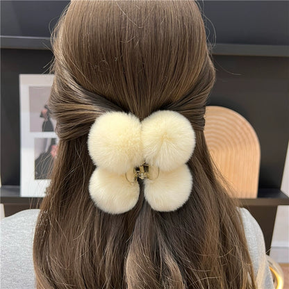 Fur Hair Clip 00126