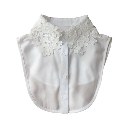 Pearly Floral Collar 00078