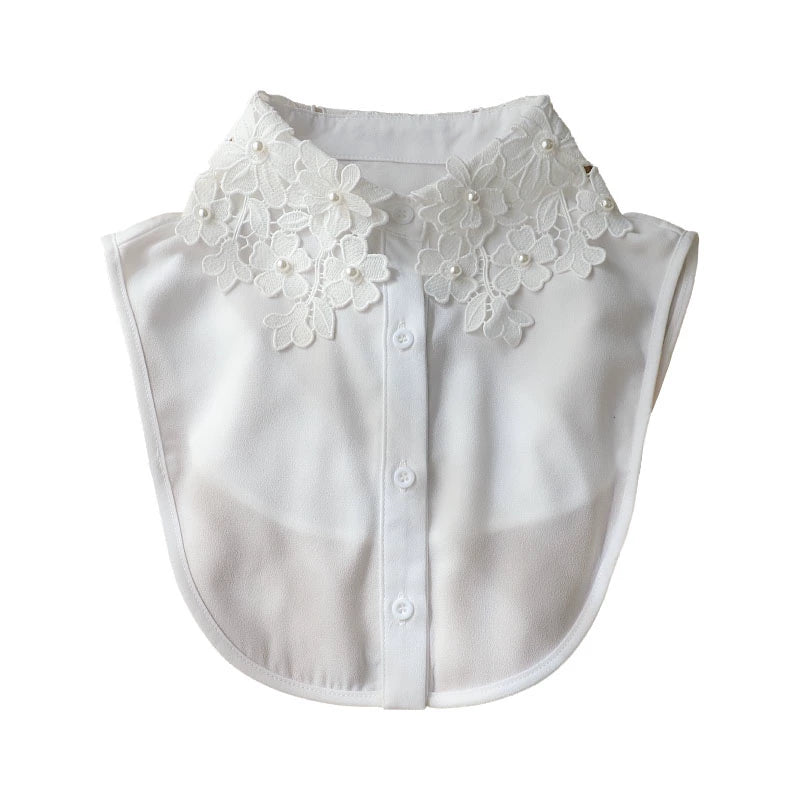 Pearly Floral Collar 00078
