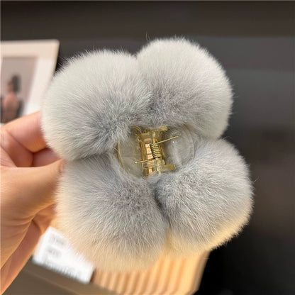 Fur Hair Clip 00126