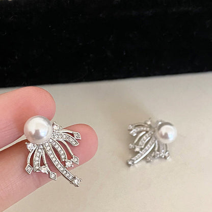 Pearl Cascade Studs 00206