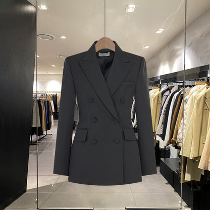 Classic Double-Breasted Blazer 00167