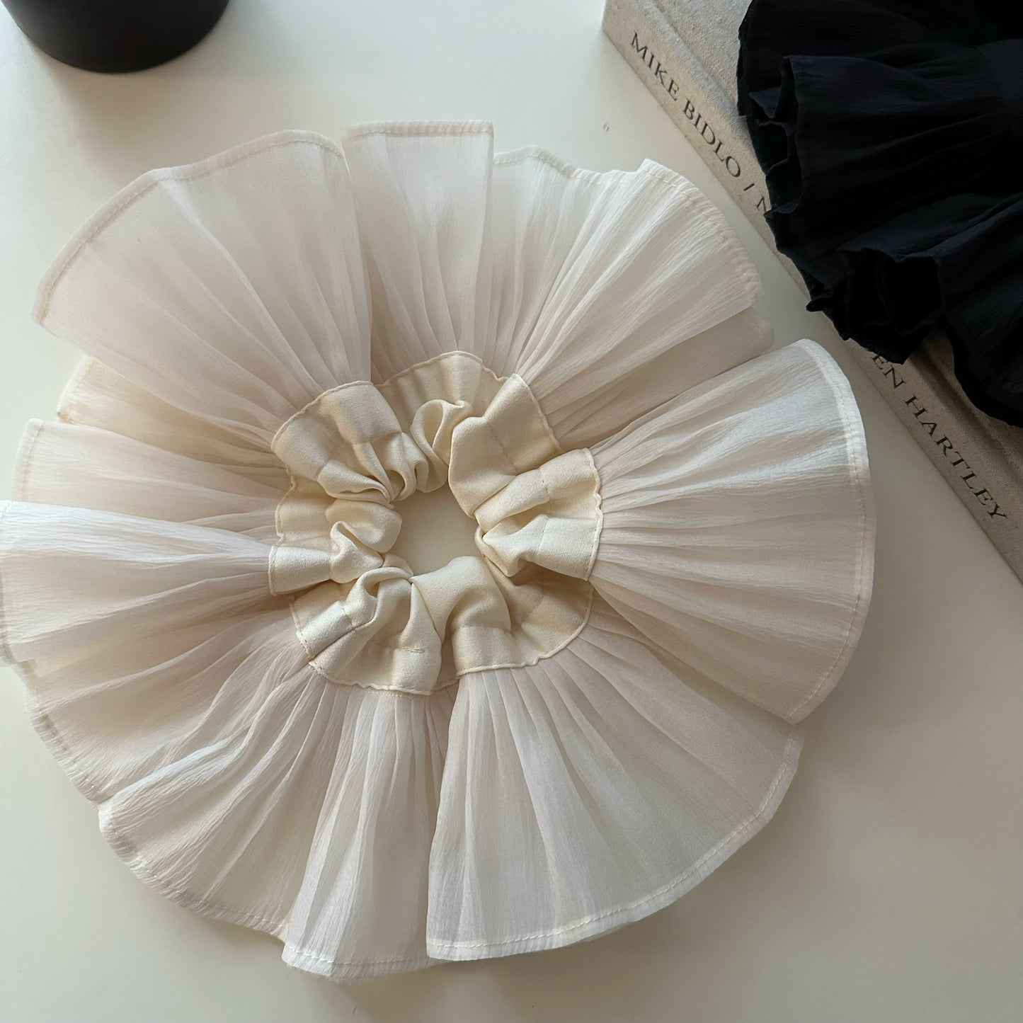 Pleated Double-layer Hair 00132