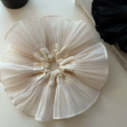 Pleated Double-layer Hair 00132