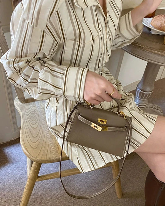 High-end Mini Hand-held Cross-body Bag 00124