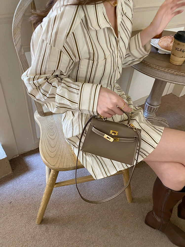 High-end Mini Hand-held Cross-body Bag 00124