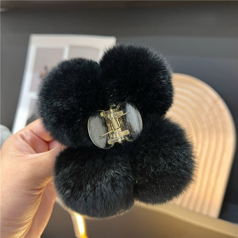 Fur Hair Clip 00126