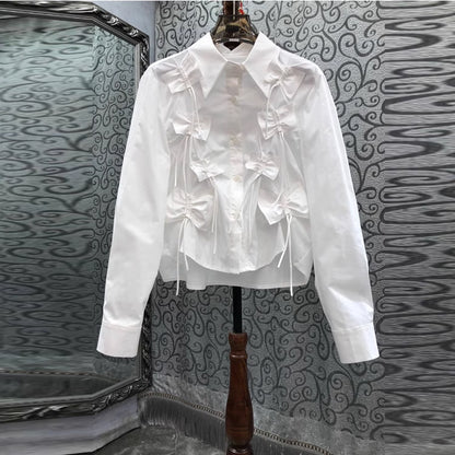 Ribbon Cascade Shirt 00142