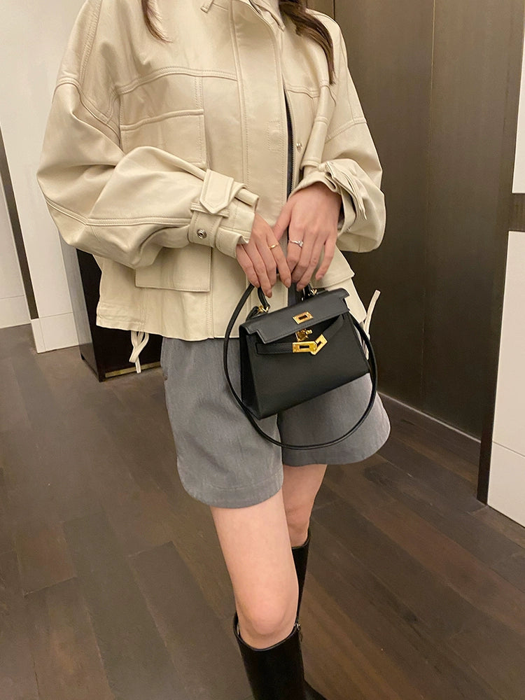 High-end Mini Hand-held Cross-body Bag 00124