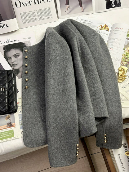 Charcoal Elegance Jacket 00365