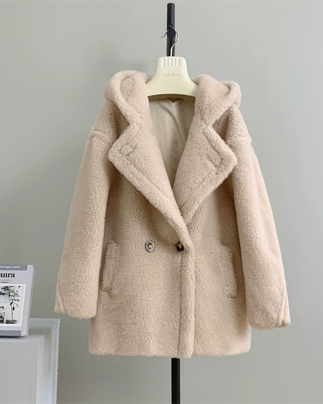 Cozy Teddy Shearling Coat 00518