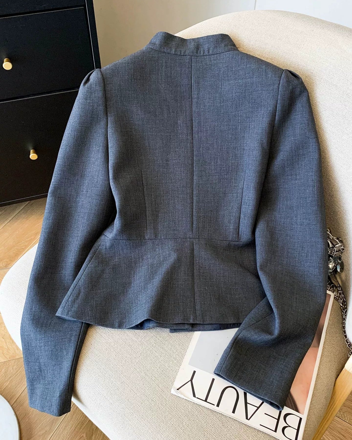 Cross Waist Tailored Jacket 00410