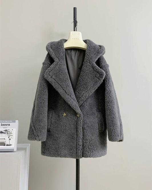 Cozy Teddy Shearling Coat 00518