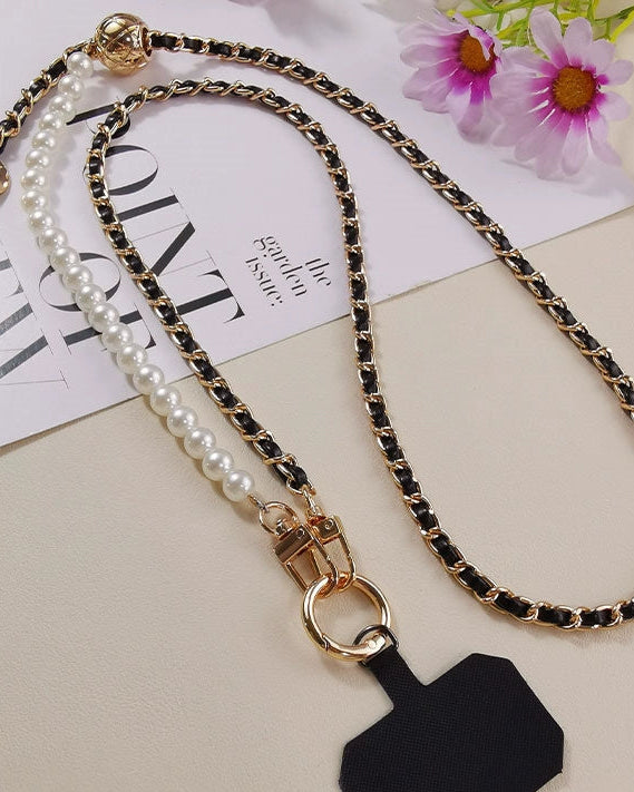 Pearl Chain Phone Strap 00529