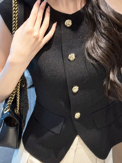 V-Cut Tailored Vest 00214