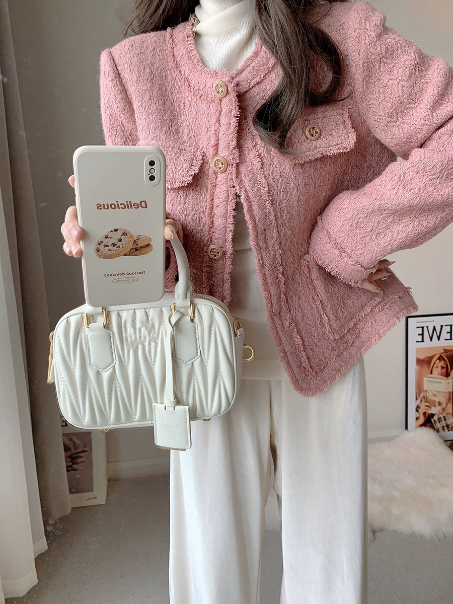 Blush Tweed Jacket 00337