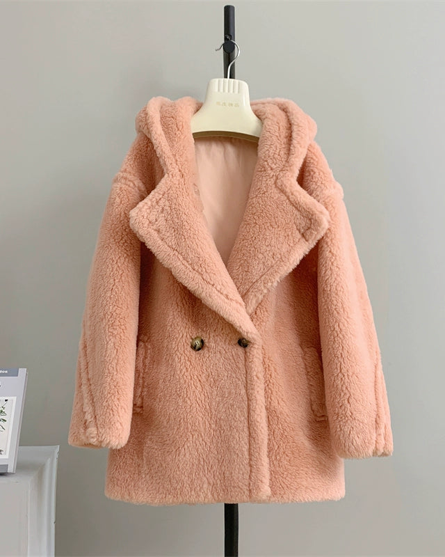 Cozy Teddy Shearling Coat 00518