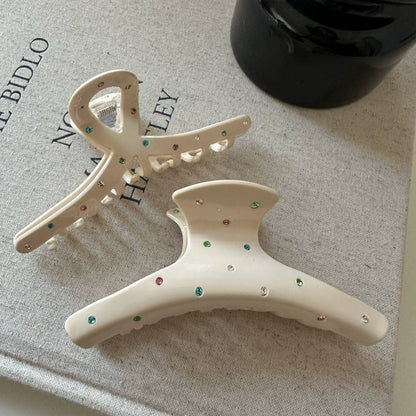 Crystal-Embellished Hair Clip 00131